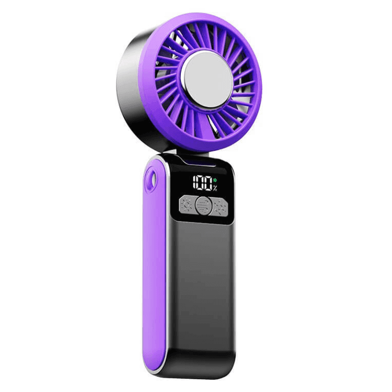 Premium S2 Mini Ice Cooling Fan – ১০০% অরিজিনাল ফোল্ডেবল হ্যান্ডহেল্ড আইস এসি ফ্যান(With Night Light) — photo 3
